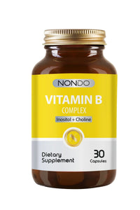 Nondo Vitamin B Complex 30 Kapsül
