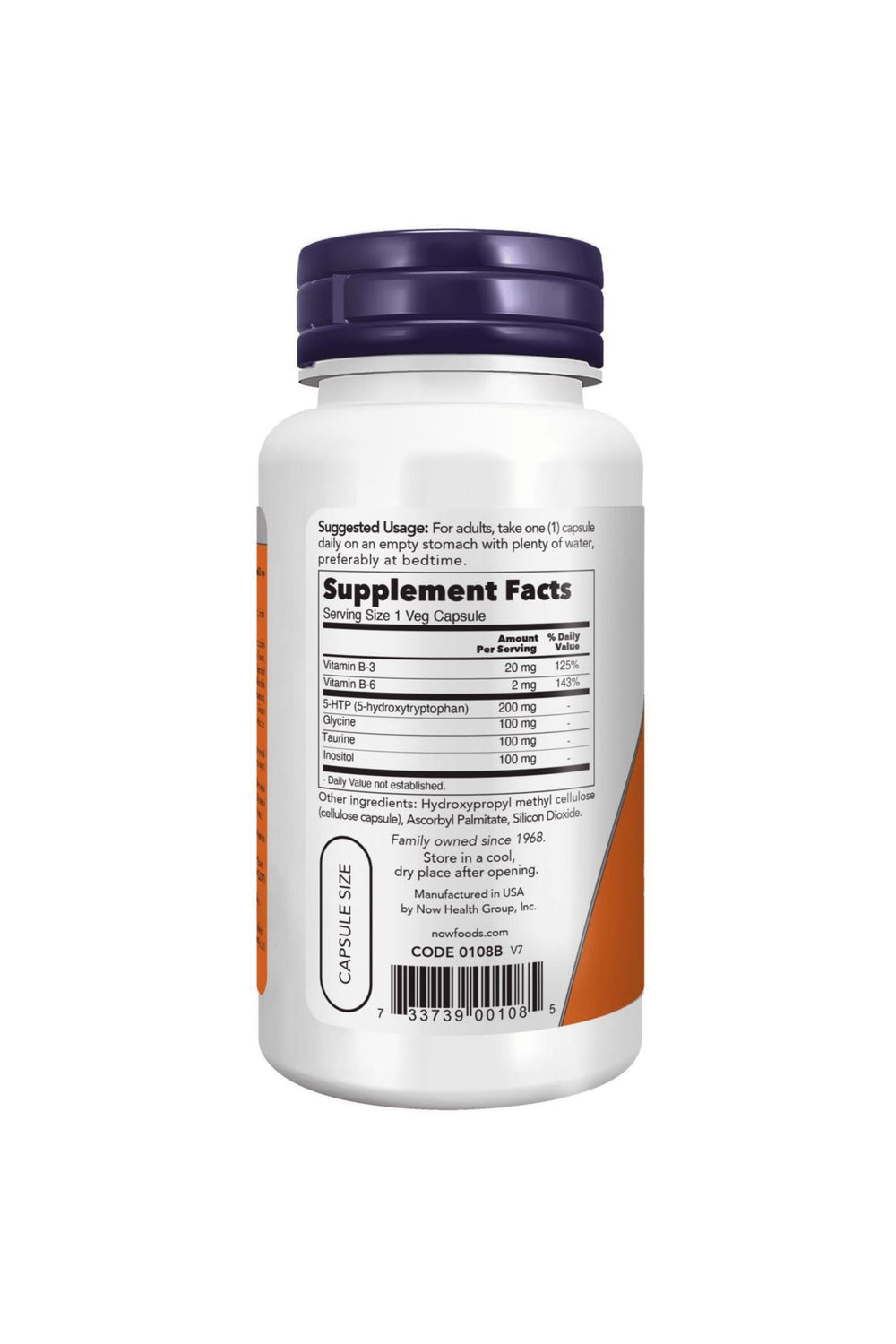 Now 5-HTP 200 mg 60 Kapsül