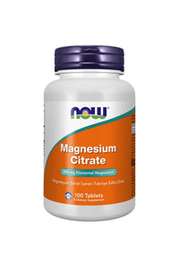 Now Magnesium Citrate 200 mg 100 Tablet