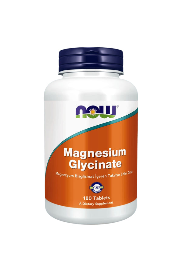 Now Magnesium Glycinate 100 mg 180 Tablet