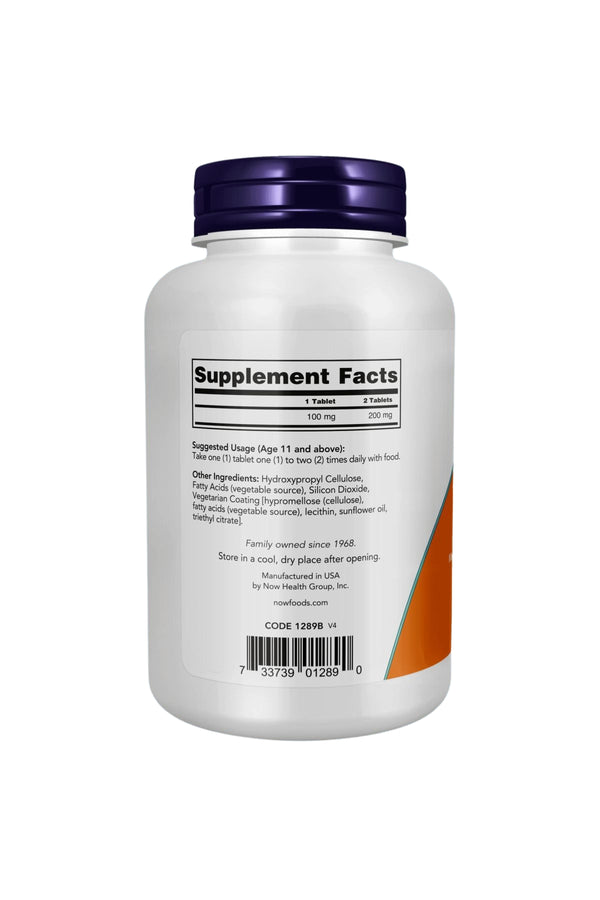 Now Magnesium Glycinate 100 mg 180 Tablet