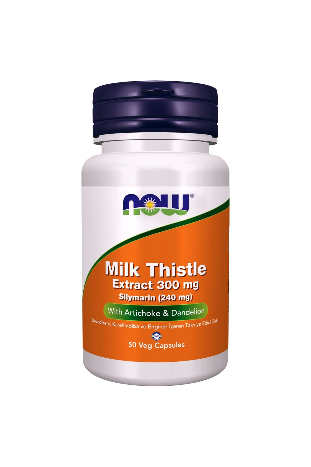 Now Milk Thistle 300 mg 50 Kapsül