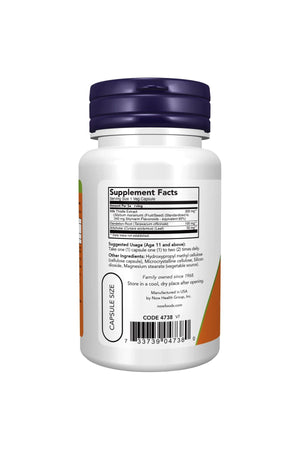 Now Milk Thistle 300 mg 50 Kapsül