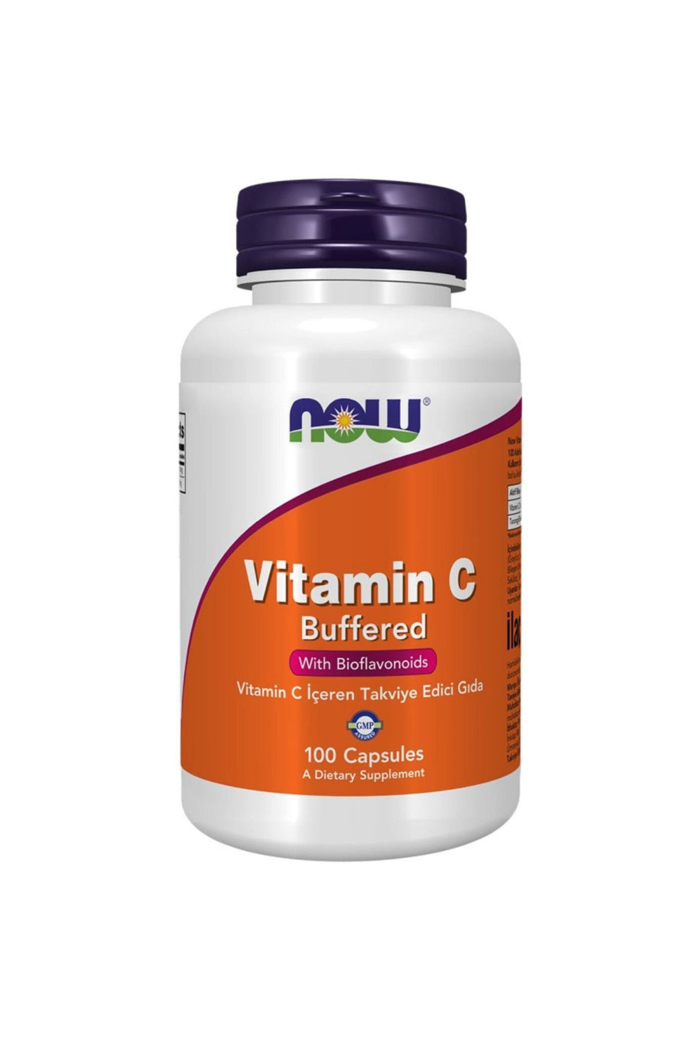 Now Vitamin C Buffered 100 Kapsül