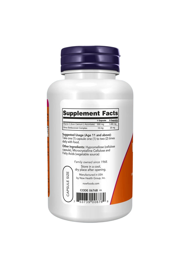 Now Vitamin C Buffered 100 Kapsül