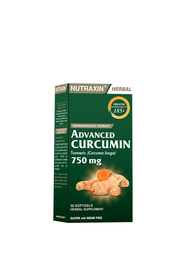 Nutraxin Advanced Curcumin 750 mg 30 Soft Jel