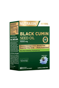 Nutraxin Black Cumin Seed Oil 1000 mg 60 Soft Jel