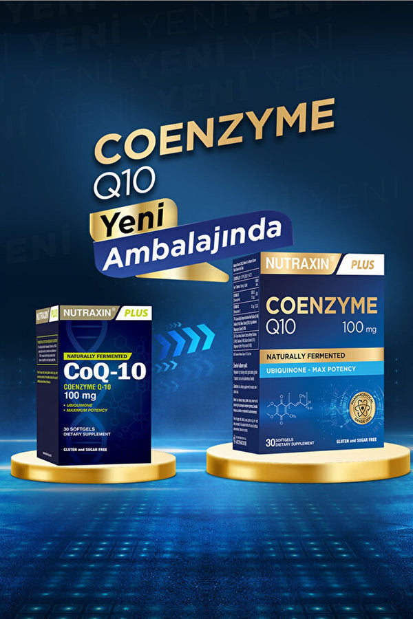 Nutraxin CoQ-10 100 mg 30 Soft Jel