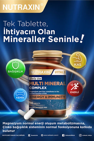 Nutraxin Multi Mineral Complex 60 Tablet