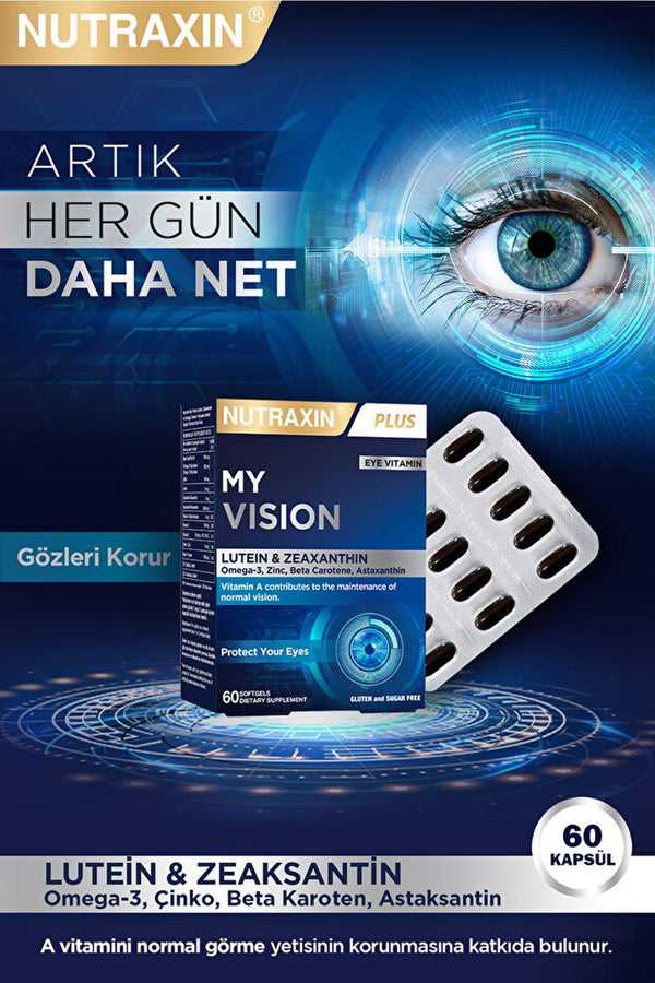 Nutraxin My Vision 60 Soft Jel