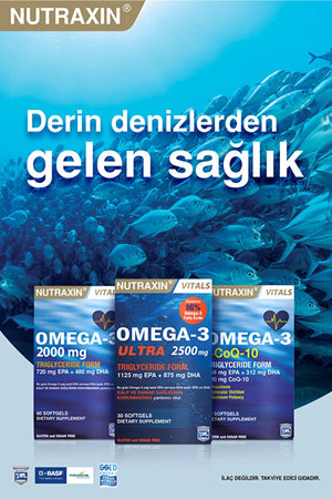 Nutraxin Omega-3 + CoQ-10 60 Soft Jel