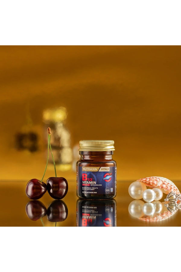 Nutraxin Vitamin B12 1000 mcg 60 Dilaltı Tablet