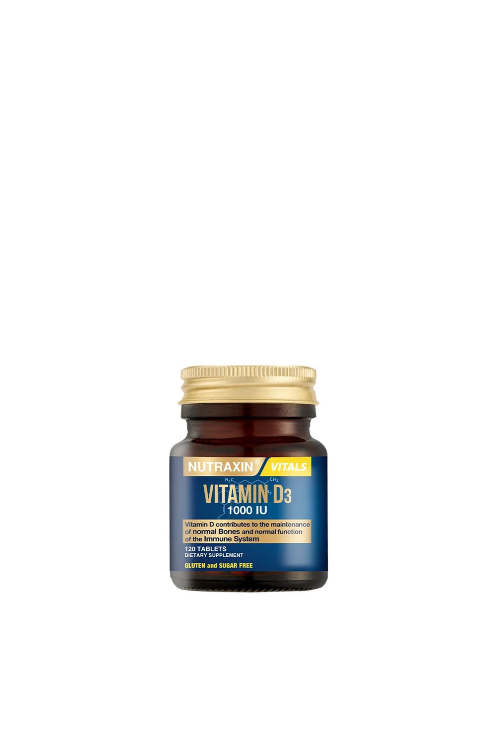 Nutraxin Vitamin D3 1000 IU 120 Tablet