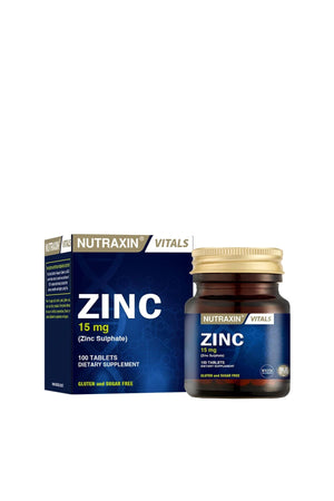Nutraxin Zinc Sulphate 15 mg 100 Tablet