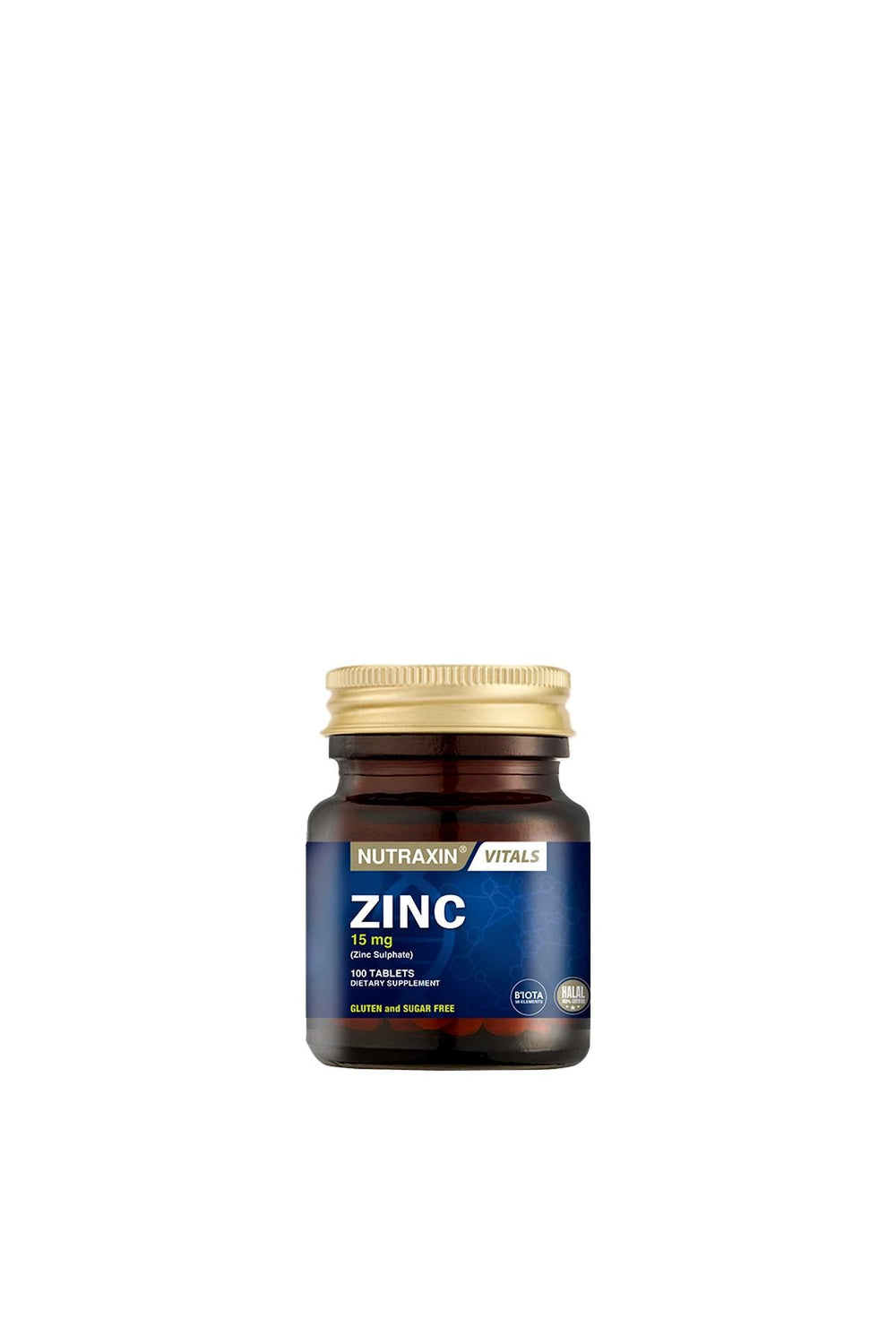 Nutraxin Zinc Sulphate 15 mg 100 Tablet