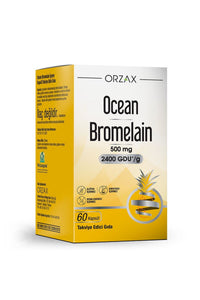Orzax Ocean Bromelain 500 mg 60 Kapsül