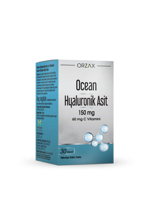 Orzax Ocean Hyaluronik Asit 150 mg 30 Kapsül