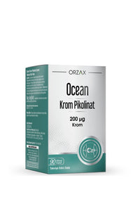 Orzax Ocean Krom Pikolinat 200 mcg 90 Kapsül
