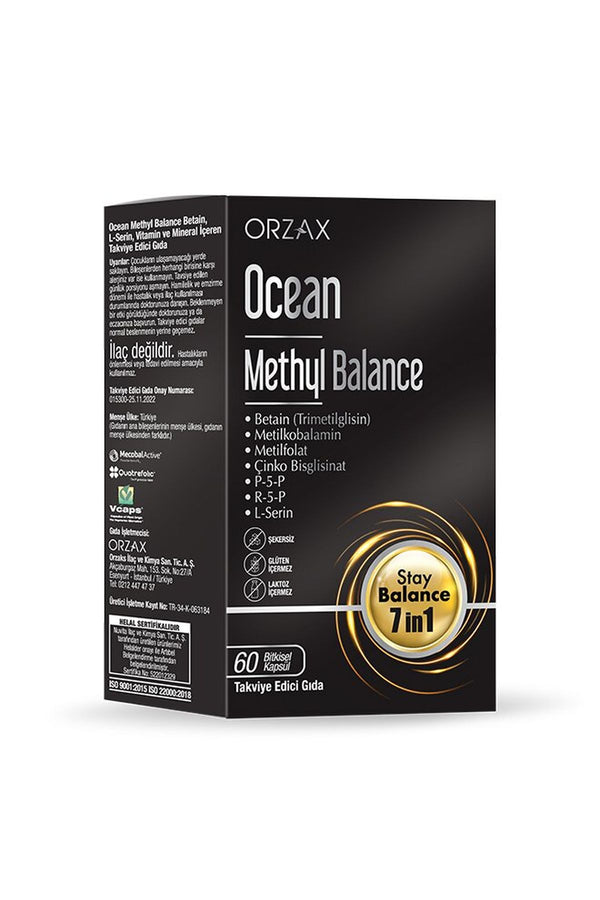 Orzax Ocean Methyl Balance 60 Kapsül