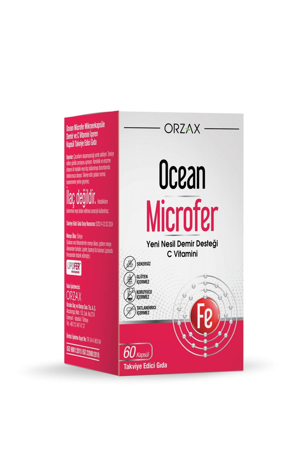 Orzax Ocean Microfer 60 Kapsül