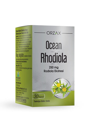Orzax Ocean Rhodiola 250 mg 30 Kapsül