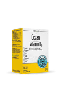 Orzax Ocean Vitamin D3 1000 IU 50 ml