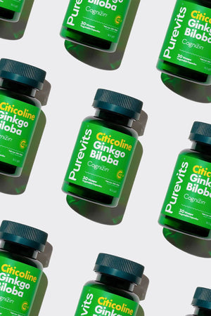 Purevits Ginkgo Biloba Citicoline + Focus 30 Kapsül
