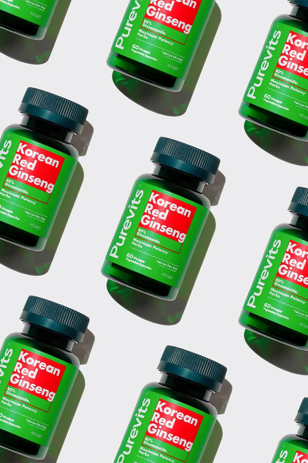 Purevits Kırmızı Kore Ginseng 500 mg 60 Kapsül
