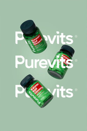Purevits Kırmızı Kore Ginseng 500 mg 60 Kapsül