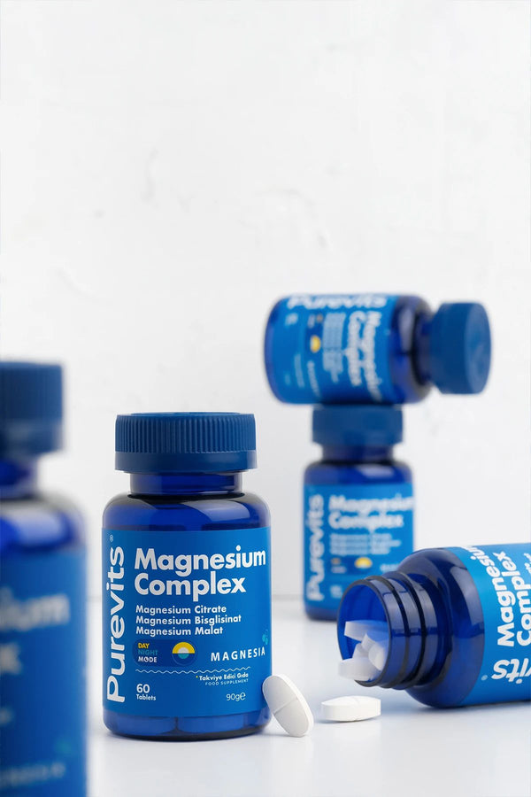Purevits Magnezyum Complex 200 mg 60 Tablet