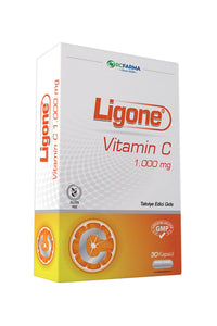RC Farma Ligone Vitamin C 1000 mg 30 Kapsül