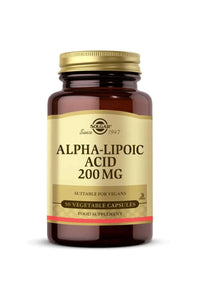 Solgar Alpha Lipoic Acid 200 mg 50 Kapsül