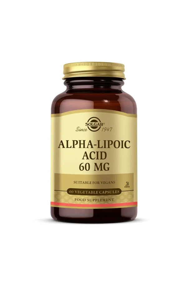 Solgar Alpha Lipoic Acid 60 mg 60 Kapsül