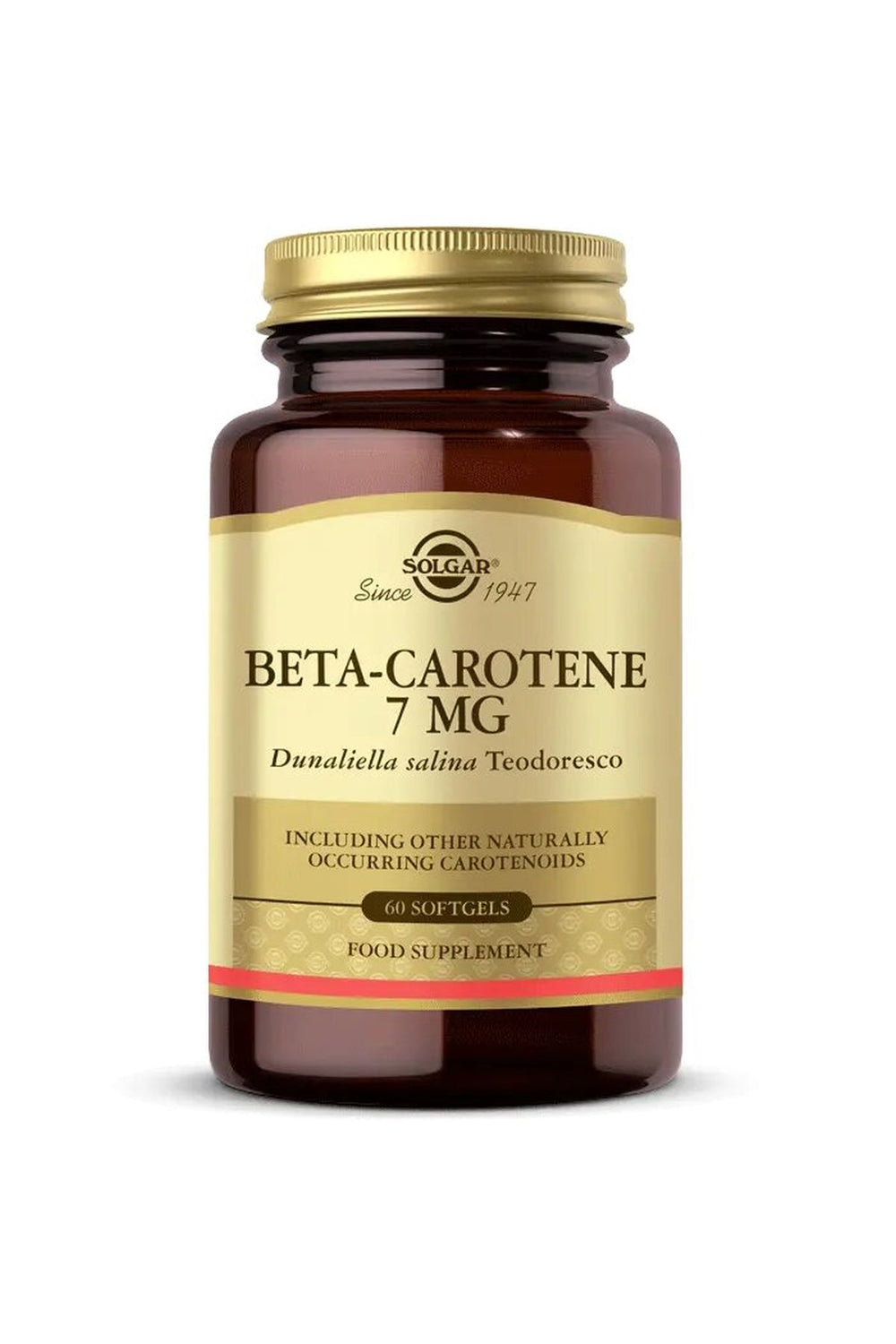 Solgar Beta Carotene 7 mg 60 Soft Jel