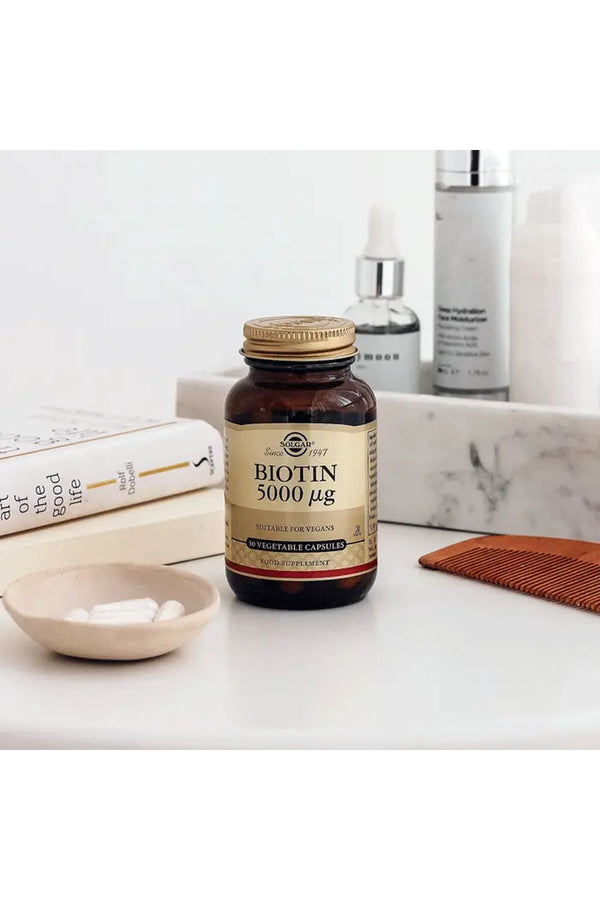 Solgar Biotin 5000 mcg 50 Kapsül