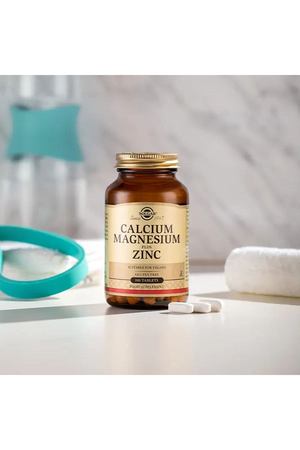 Solgar Calcium Magnesium Plus Zinc 100 Tablet