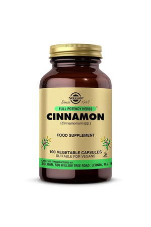 Solgar Cinnamon 100 Kapsül