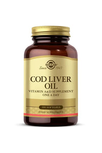 Solgar Cod Liver Oil 100 Soft Jel