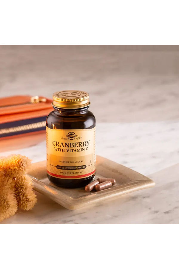 Solgar Cranberry with Vitamin C 60 Kapsül