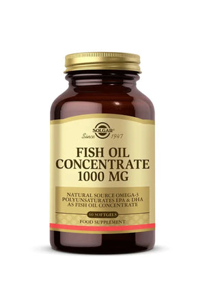 Solgar Fish Oil Concentrate 1000 mg 60 Soft Jel