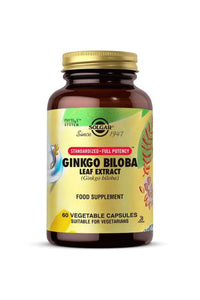Solgar Ginkgo Biloba Leaf Extract 60 Kapsül