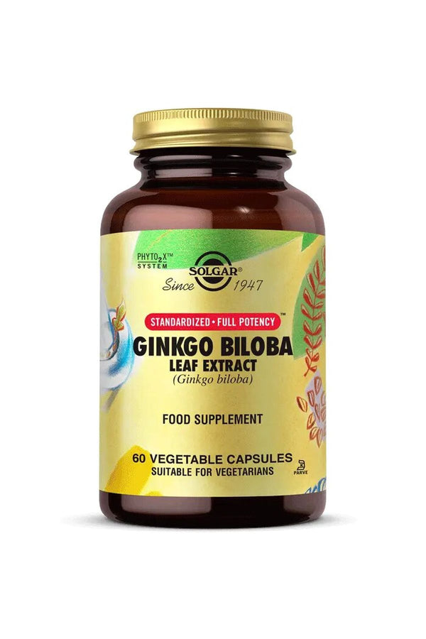 Solgar Ginkgo Biloba Leaf Extract 60 Kapsül