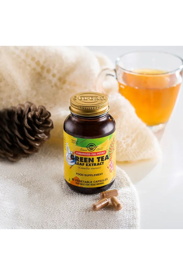 Solgar Green Tea Leaf Extract 60 Kapsül