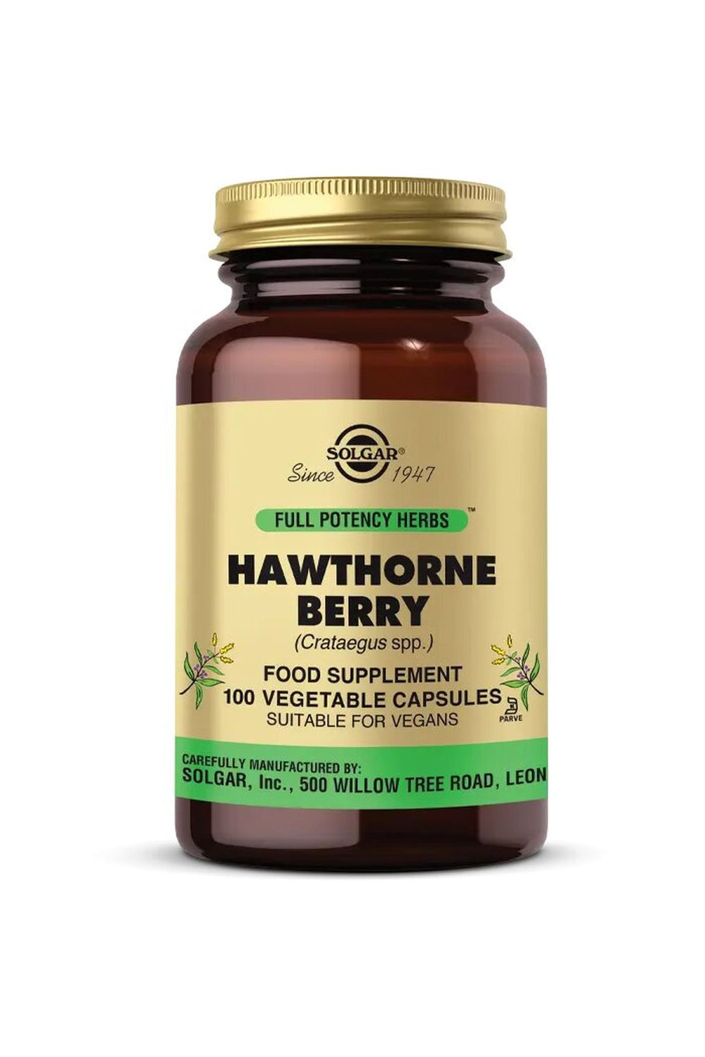 Solgar Hawthorne Berry 100 Kapsül