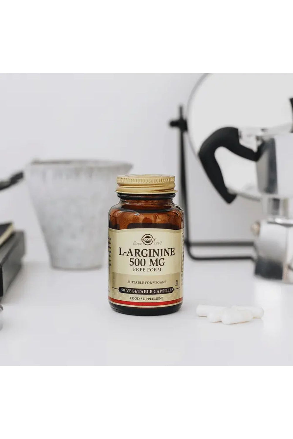 Solgar L-Arginine 500 mg 50 Kapsül