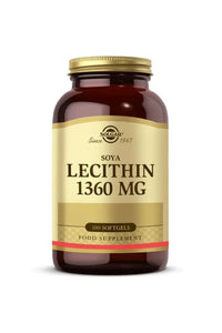 Solgar Lecithin 1360 mg 100 Soft Jel