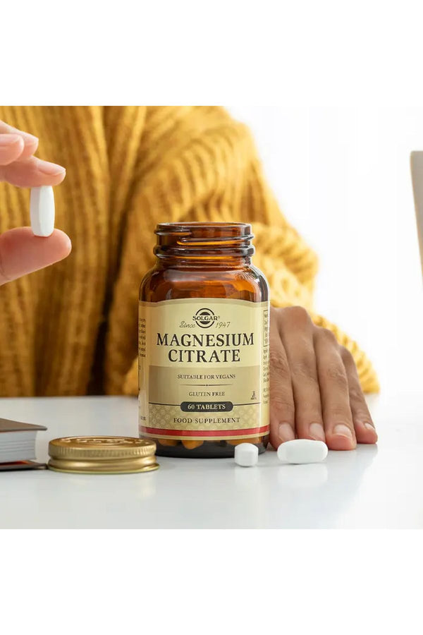 Solgar Magnesium Citrate 200 mg 60 Tablet