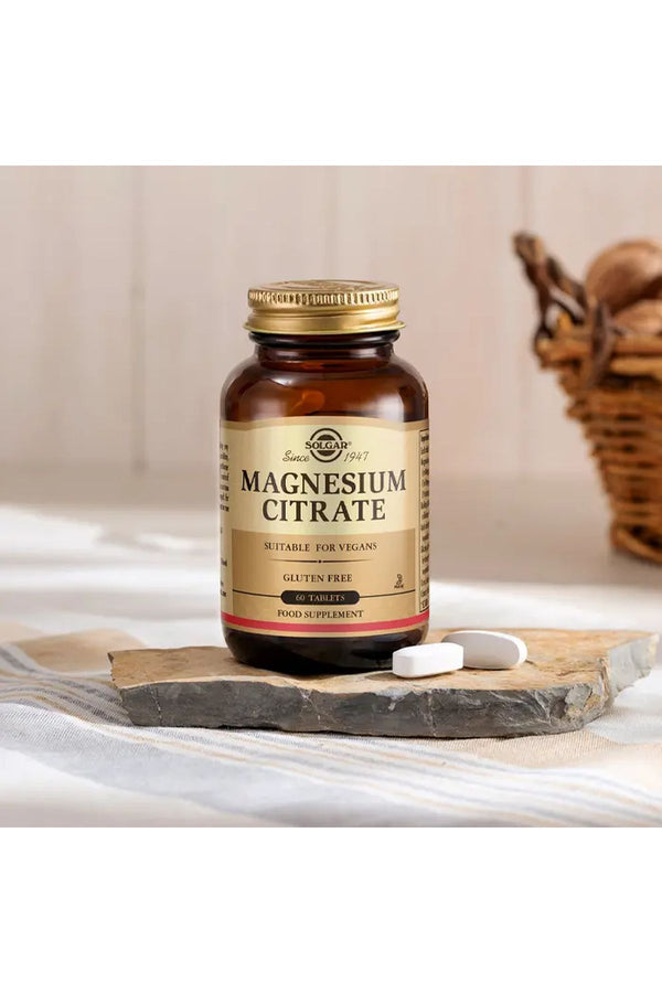 Solgar Magnesium Citrate 200 mg 60 Tablet