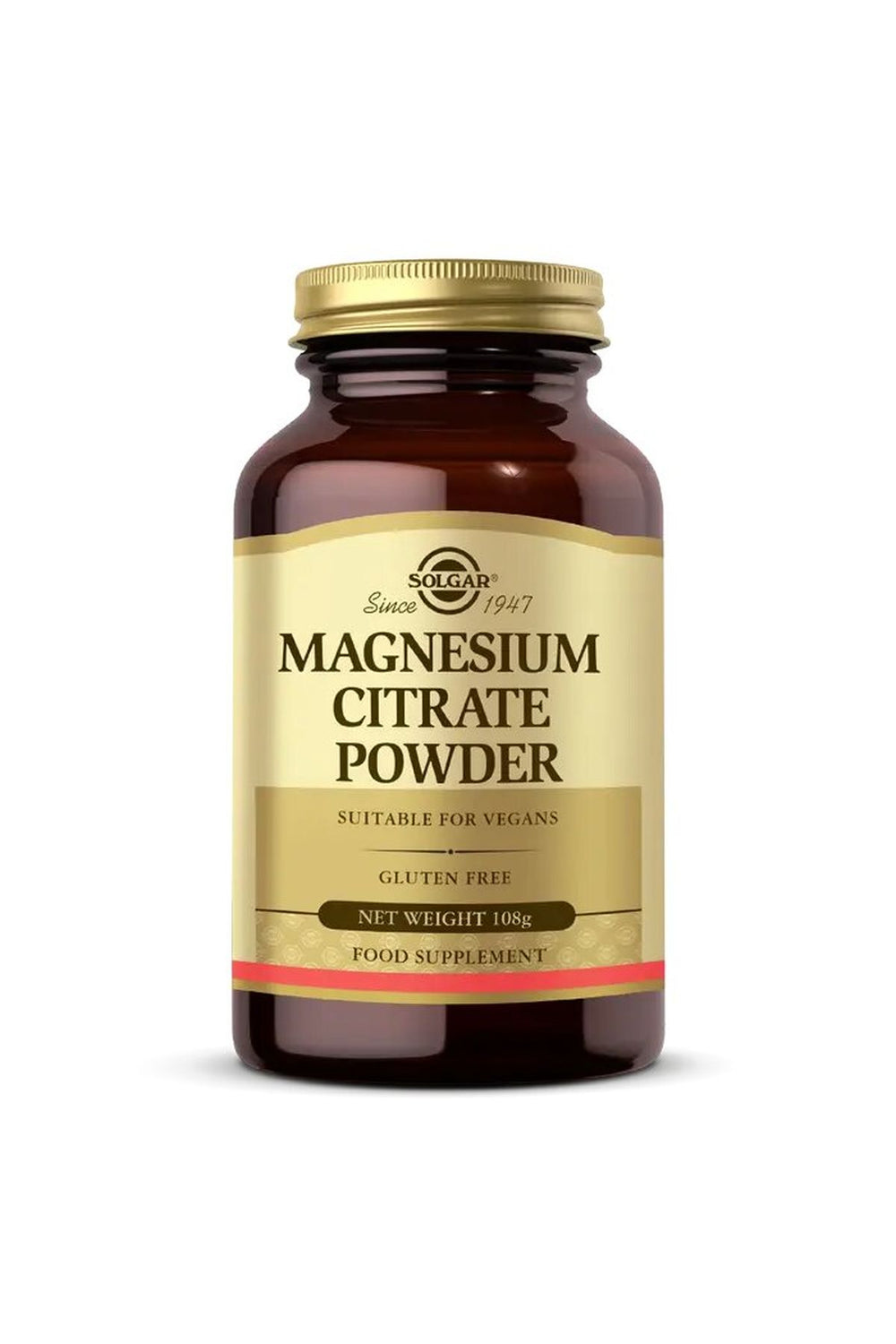 Solgar Magnesium Citrate Powder 250 mg 108 g
