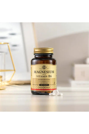 Solgar Magnesium with Vitamin B6 100 Tablet